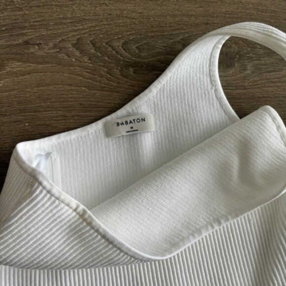 Aritzia Babaton Sculpt Knit One Shoulder Tank - Picture 7 of 9